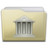 beige folder library Icon